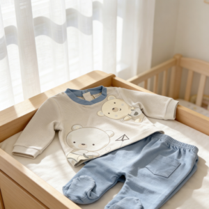 Completo neonato cotone - immagine 2