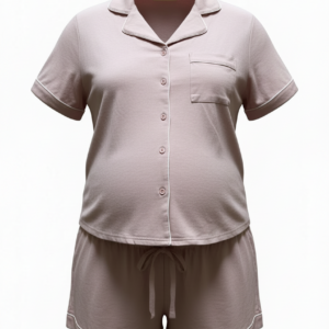 Pigiama con pantaloncino neomamma - immagine 2