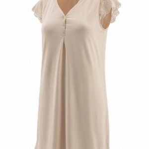 Completo camicia da notte e vestaglia - immagine 2