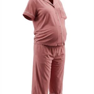 Completo pigiama con pantalone 3/4 - immagine 2